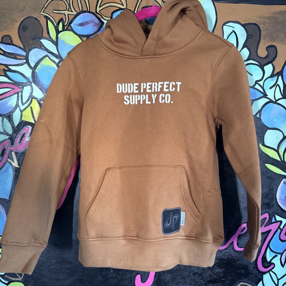Youth Dude Perfect Supply Co. Hoodie, Medium